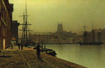 Gloucester Docks, 1880-90 von John Atkinson Grimshaw